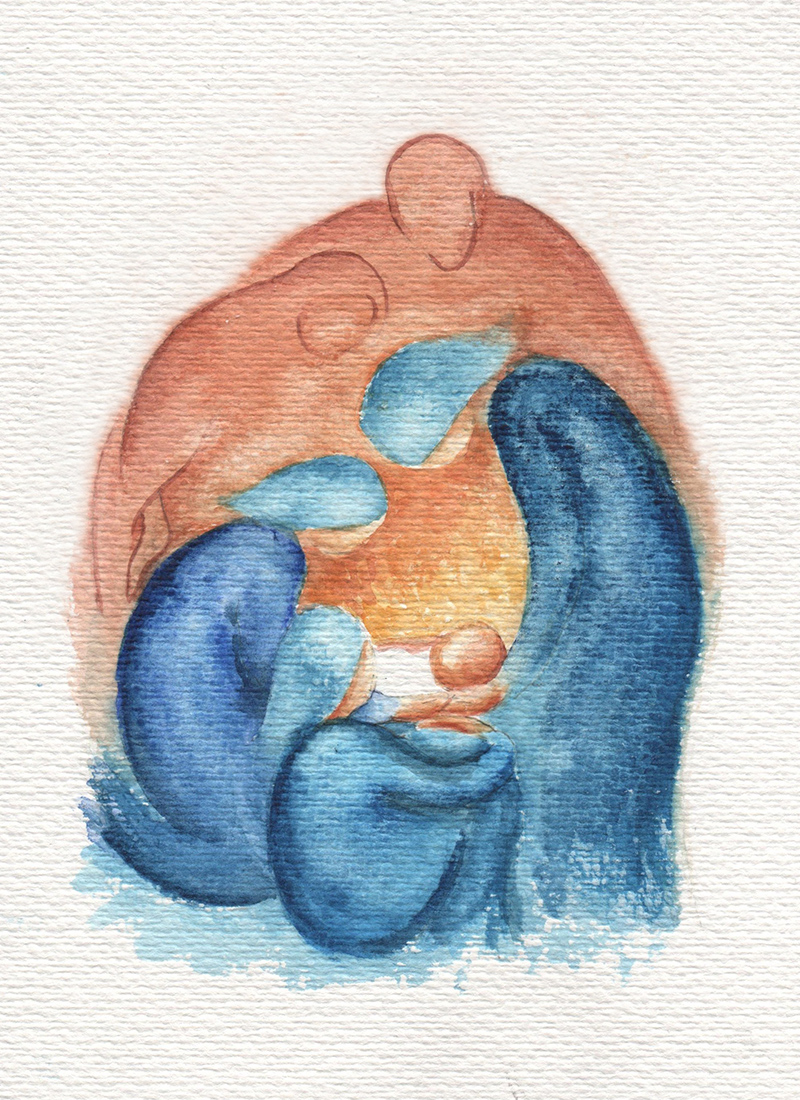 Yo estaba junto a Él, como aprendiz, yo era su encanto cotidiano